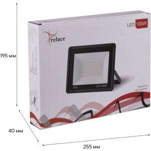 Прожектор уличный  54001-9.2-001OL LED100W BK