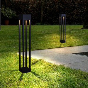 Наземный светильник  09970-0.7-001KT 1,0M GU10 BK